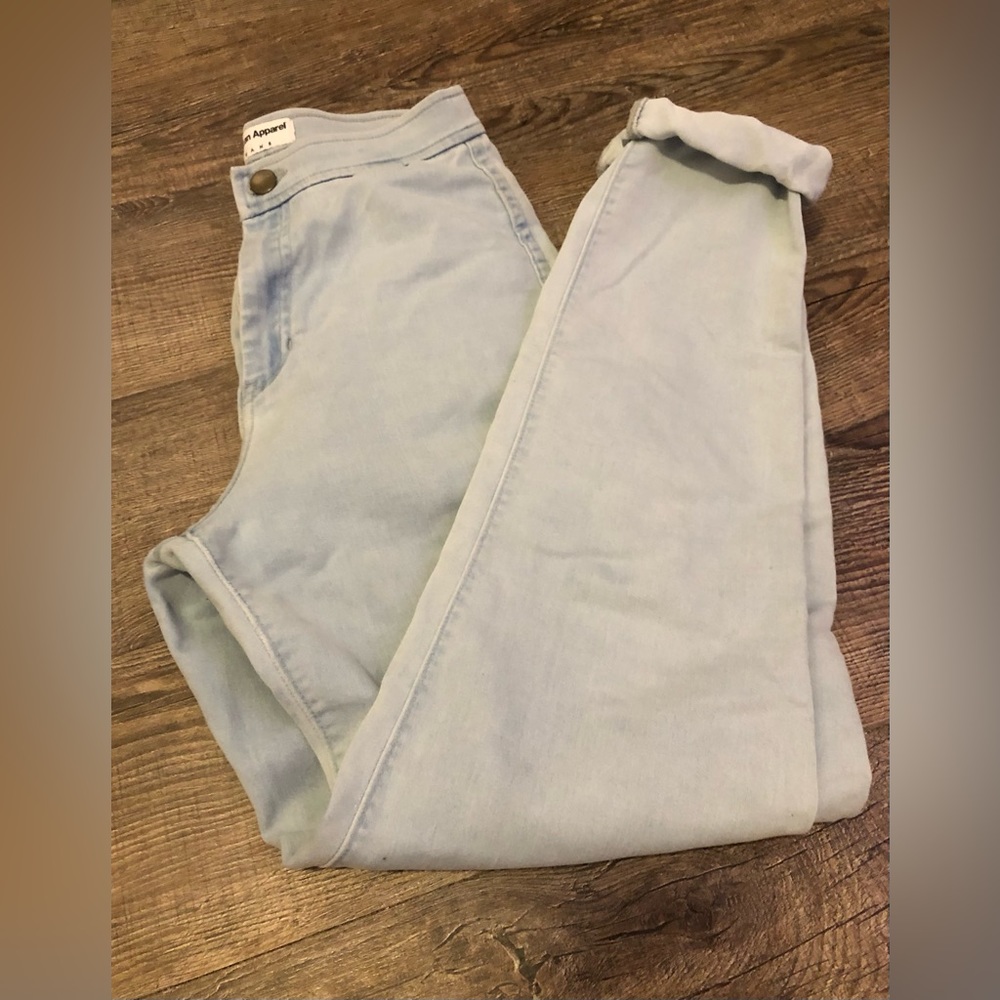American Apparel High-Rise Jean. Size S.